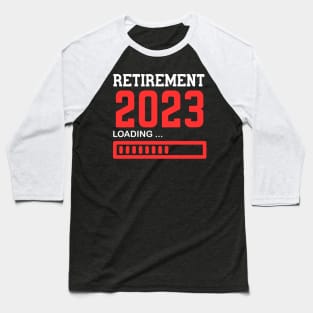 Vintage Retirement 2023 Gift Idea Baseball T-Shirt